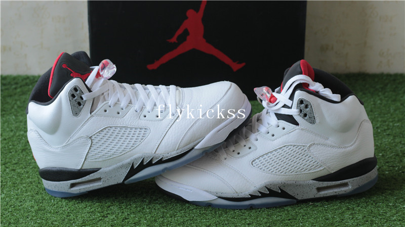 Air Jordan 5 White Cement 2017